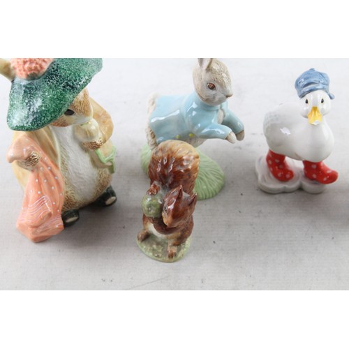 438 - Peter Rabbit Collectable Ornaments x 5 575107