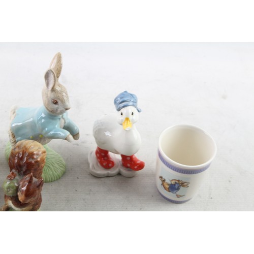 438 - Peter Rabbit Collectable Ornaments x 5 575107