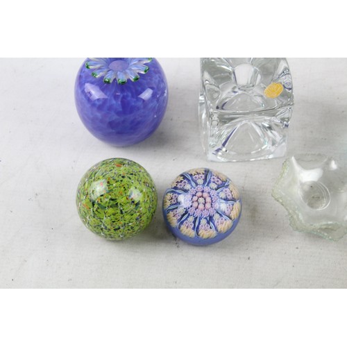 440 - Vintage Art Glass Collectables Inc Caithness Glass, Paperweight Etc x 6 575070