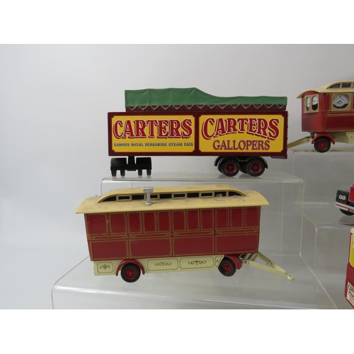 1081 - Corgi Carters Circus diecast vehicles, Trailers and Caravans.