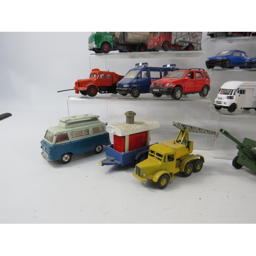 1083 - Selection of playworn diecast vehicles by Corgi, Dinky, Lesney, Lledo etc.