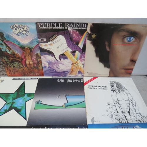 300 - Fifteen Vinyl Rock and Pop LP' Albums by various artists to include Rplling Stones, Robert Palmer, S... 