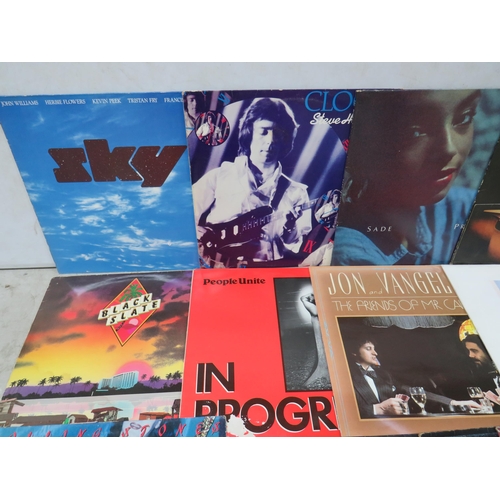 307 - Fifteen Vinyl Rock and Pop LP' Albums by various artists to include, Sky, Yazoo, Jon and Vangelis, R... 