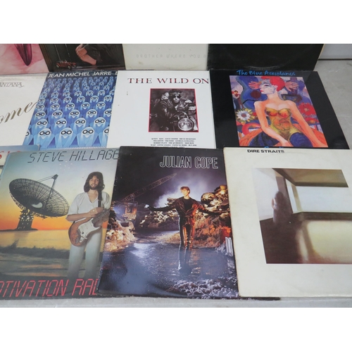 309 - Fifteen Vinyl Rock and Pop LP' Albums by various artists to include, Super Tramp, Santana, Jean Mich... 