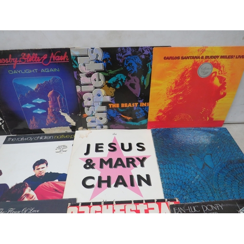 317 - Fifteen Vinyl Rock and Pop LP' Albums by various artists to include, U2, Clannad, eurythmics, Jesus ... 