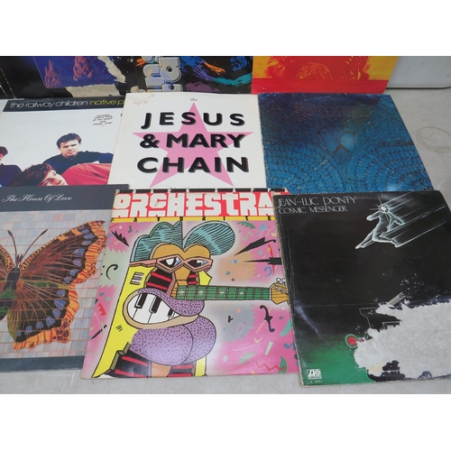 317 - Fifteen Vinyl Rock and Pop LP' Albums by various artists to include, U2, Clannad, eurythmics, Jesus ... 