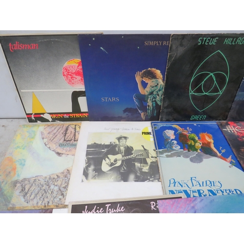 321 - Fifteen Vinyl Rock and Pop LP' Albums by various artists to include, Whitesnake,Judy Tzuke, Simply R... 