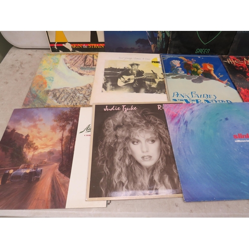 321 - Fifteen Vinyl Rock and Pop LP' Albums by various artists to include, Whitesnake,Judy Tzuke, Simply R... 