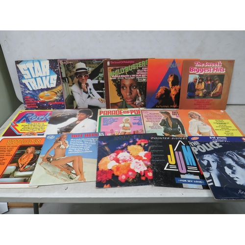 333 - Approx 30+ Vinyl LP's to include Rod Stewart, Police, Tavares etc, see photos