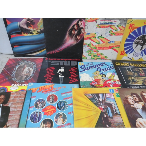 334 - Approx 30+ Vinyl LP's to include Japan, Stones, Adam & Ants, Deep Purple, etc, see photos