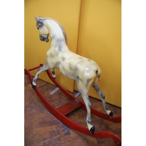 940 - Rocking Horse made by Haddon Rockers of Wallingford. In good condition and almost complete but is mi... 