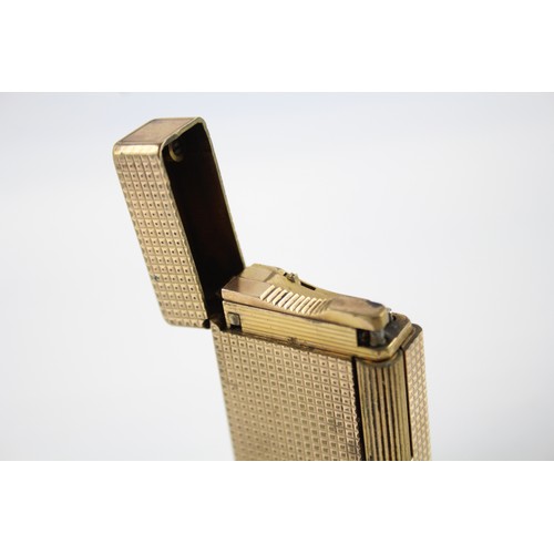 534 - St Dupont Gold Plated Lighter FOR REPAIR 457526