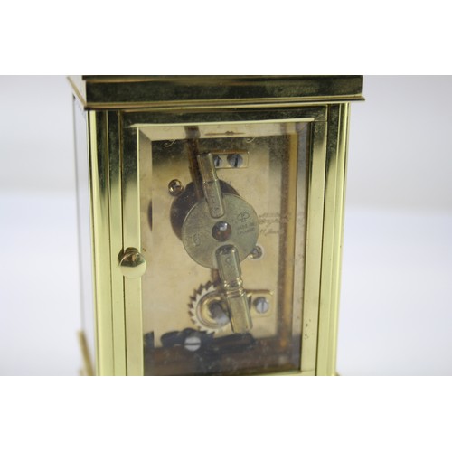 538 - Vintage Angelus Carriage Clock Key-Wind Working  411137