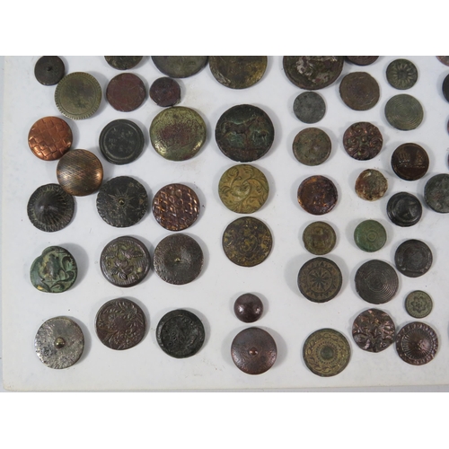 583 - Large Selection of Antique Buttons all metal detecting finds.