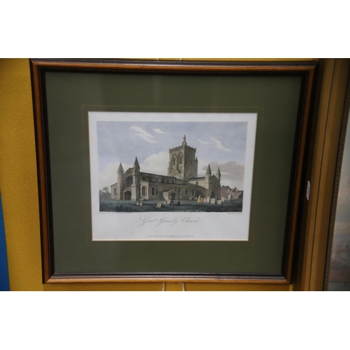 970 - Good Mixed lot of assorted framed prints, some under glass. Largest measures approx 24 x 34 inches. ... 