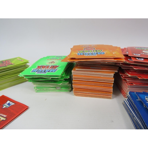 589 - Large selection of Football trading cards, Match Attax, Shoot Out, Adrenalyn XL etc.