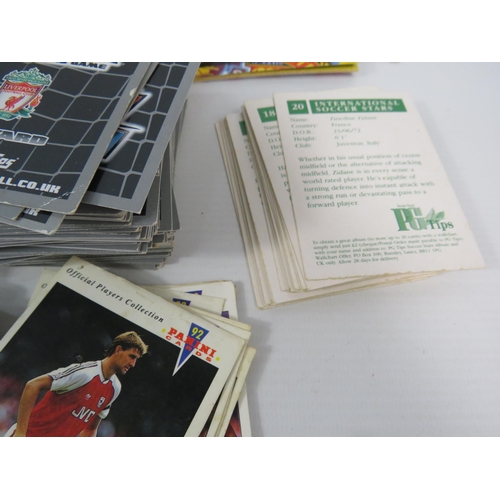 589 - Large selection of Football trading cards, Match Attax, Shoot Out, Adrenalyn XL etc.