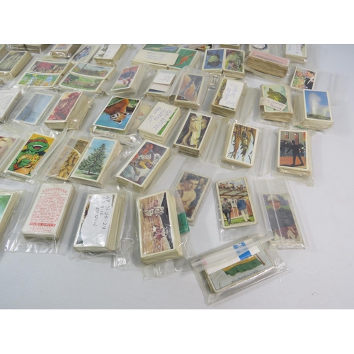 597 - Large selection of Tea and Cigarette cards see pics.