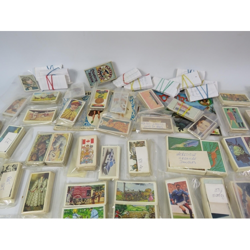 597 - Large selection of Tea and Cigarette cards see pics.