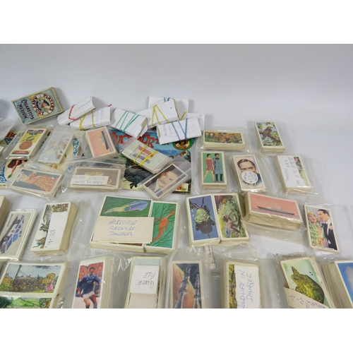 597 - Large selection of Tea and Cigarette cards see pics.