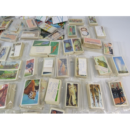 597 - Large selection of Tea and Cigarette cards see pics.