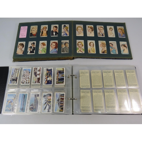 600 - Two Albums of Cigarette cards, Wills, Gallaher, Kensitas, John Player etc.