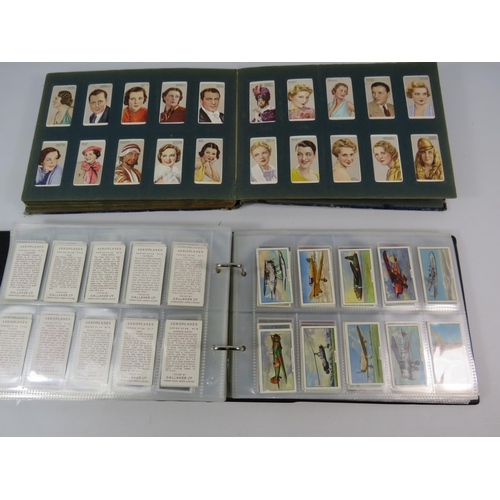 600 - Two Albums of Cigarette cards, Wills, Gallaher, Kensitas, John Player etc.