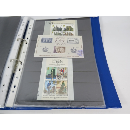 601 - Queen Elizabeth 80th Birthday first day cover coin collection plus a folder of mint stamps.