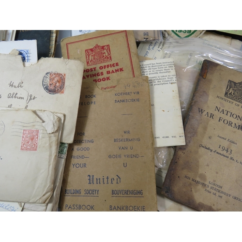 606 - Large selection of various ephemera mainly local interest, 1950s photo album, booklets etc.