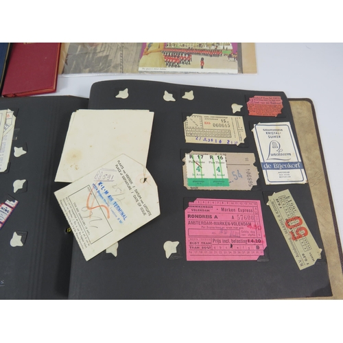 606 - Large selection of various ephemera mainly local interest, 1950s photo album, booklets etc.