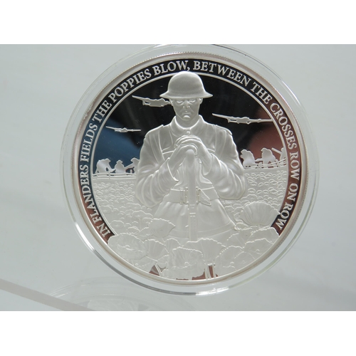 343 - London Mint office, 2021, 100th Anniversary 5oz Silver proof coin.  Ltd Edition 4,999