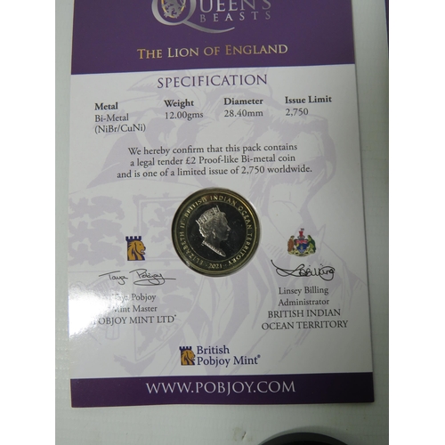 810 - Two Royal Mint Gruffalo Celebration 50p coins along with Micky Mouse, Lion King 50p Coins plus Dinos... 