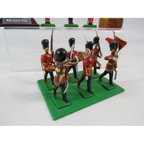 634 - Selection of various Soldier figurines, the tallest stands 7.5