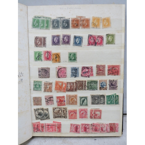 827 - Good Selection of part filled stamp albums containing world stamps.  See photos