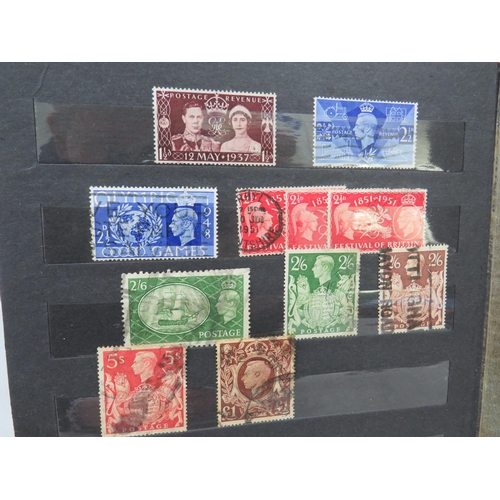 827 - Good Selection of part filled stamp albums containing world stamps.  See photos