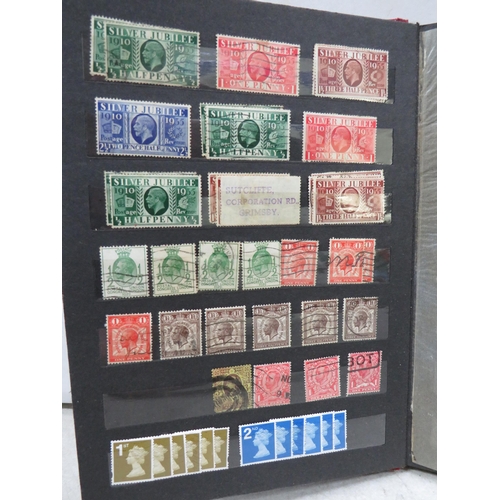 827 - Good Selection of part filled stamp albums containing world stamps.  See photos