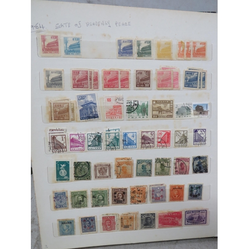 830 - Good Selection of part filled stamp albums containing world stamps.  See photos