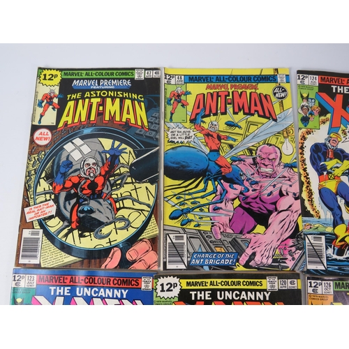 640 - Six Marvel Comics Antman 1st and 2nd appearance comics plus four X-Men comics.