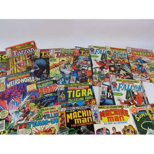 645 - 28 Vintage Marvel comics including Marvel Premiers etc.