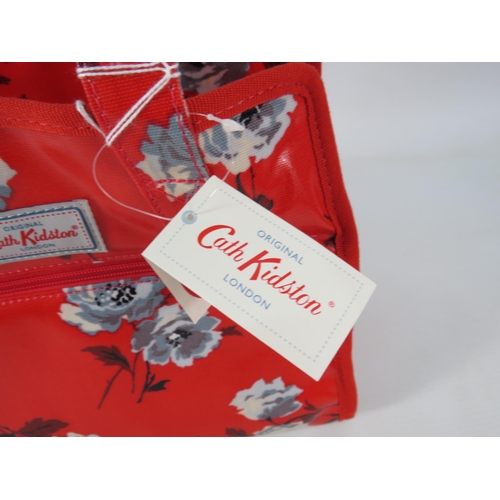 653 - Cath Kidston cherry red bag in unused condition with original tag.