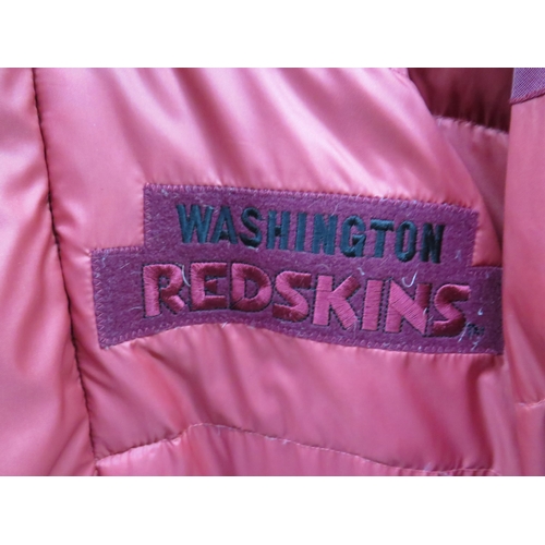 751 - Genuine NFL Officially licenced Product of Campri, Team Line, Linebacker Redskins Coat, in excellent... 