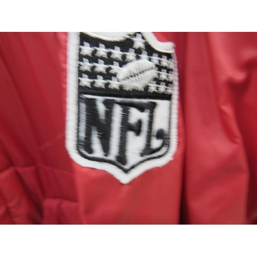 751 - Genuine NFL Officially licenced Product of Campri, Team Line, Linebacker Redskins Coat, in excellent... 