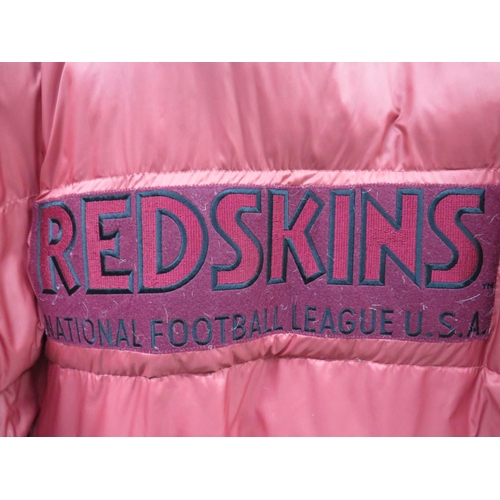 751 - Genuine NFL Officially licenced Product of Campri, Team Line, Linebacker Redskins Coat, in excellent... 