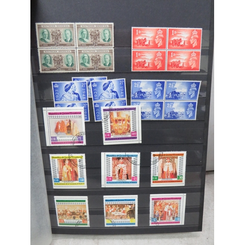 841 - Well presented and filled albums containing World Stamps. See photos