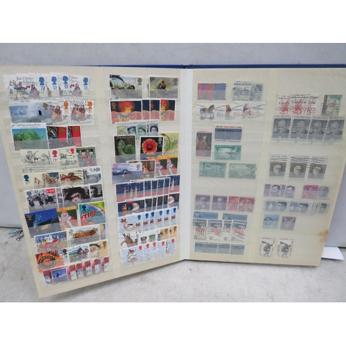 842 - Large Quantity of Vintage Stamp Albums of World Stamps. See photos.