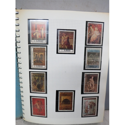 842 - Large Quantity of Vintage Stamp Albums of World Stamps. See photos.