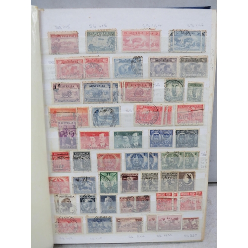 843 - Seven well filled albums of World Stamps. See photos