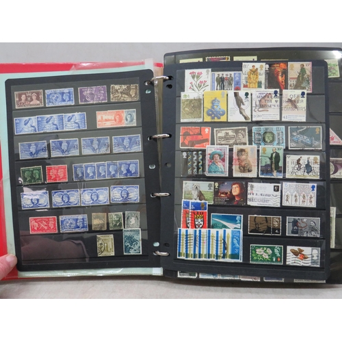 844 - Nicely presented albums of World Stamps. See photos