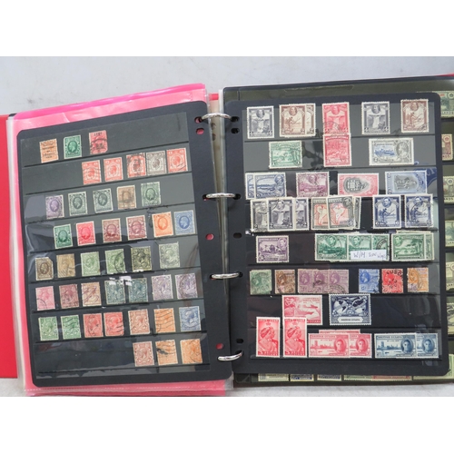 844 - Nicely presented albums of World Stamps. See photos