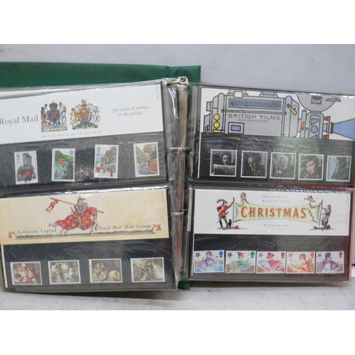 846 - Three Albums of Uk presentation packs. See photos